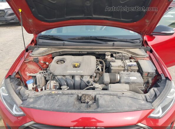 5NPD84LF2HH035333 2017 HYUNDAI ELANTRA Maroon Vista trasera