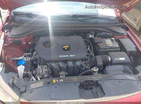 5NPD84LF2HH052438 2017 HYUNDAI ELANTRA Red Vista trasera