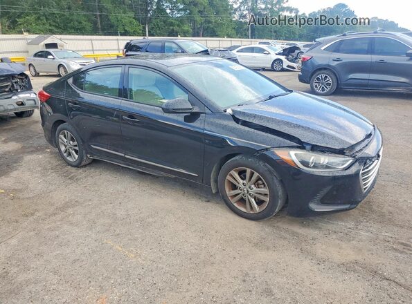 5NPD84LF2HH054920 2017 HYUNDAI ELANTRA Black Przód prawy
