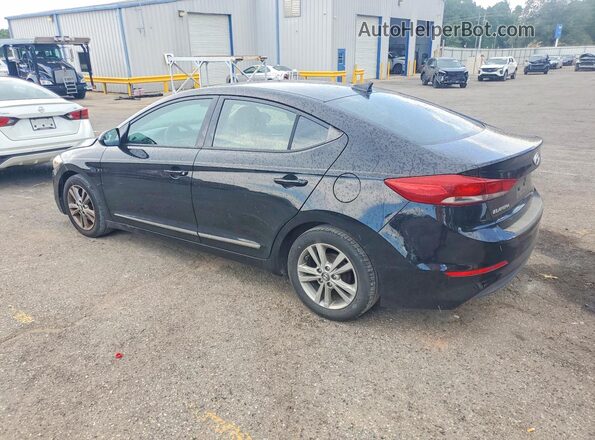 5NPD84LF2HH054920 2017 HYUNDAI ELANTRA Black Tył lewy