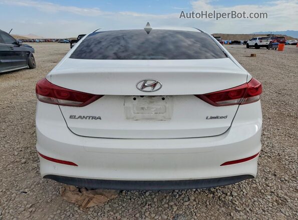 5NPD84LF2HH055839 2017 HYUNDAI ELANTRA White Widok z tyłu