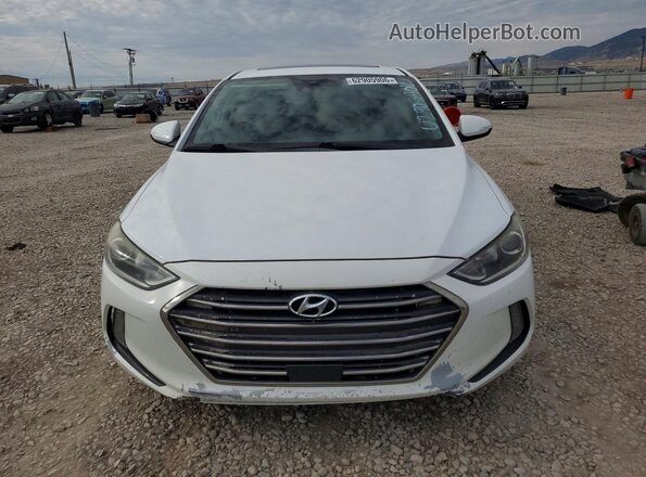 5NPD84LF2HH055839 2017 HYUNDAI ELANTRA White Widok z przodu
