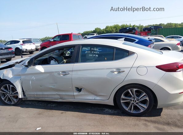 5NPD84LF2HH088114 2017 HYUNDAI ELANTRA Серебряный Вид задней части салона