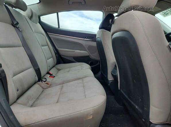 5NPD84LF2HH123363 2017 HYUNDAI ELANTRA White Հետևի նստատեղերի տեսք