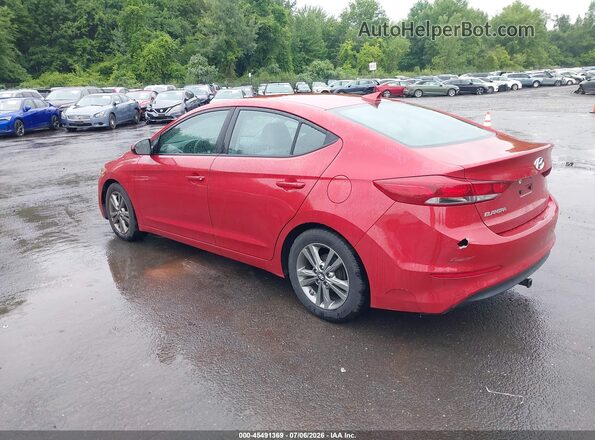 5NPD84LF2HH140101 2017 HYUNDAI ELANTRA Red Rear left