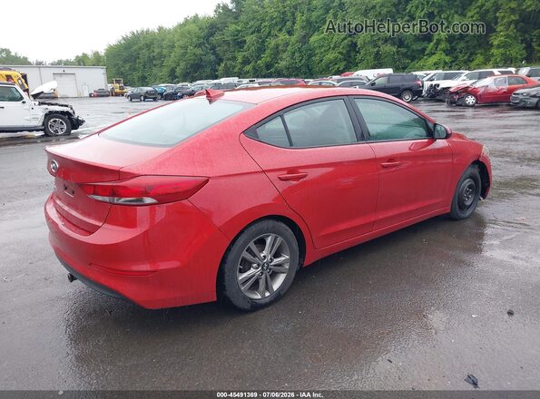 5NPD84LF2HH140101 2017 HYUNDAI ELANTRA Red Rear right