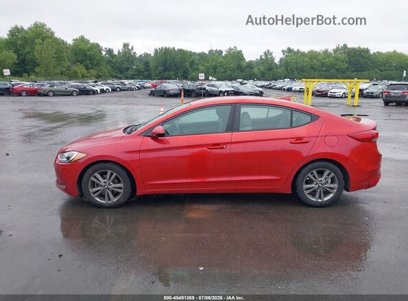 5NPD84LF2HH140101 2017 HYUNDAI ELANTRA Red 360 interior view