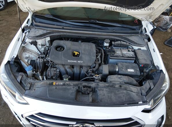 5NPD84LF2HH176788 2017 HYUNDAI ELANTRA Белый Вид сзади
