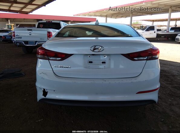 5NPD84LF2HH176788 2017 HYUNDAI ELANTRA Белый 