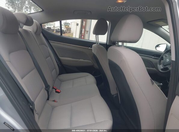 5NPD84LF2HH197866 2017 HYUNDAI ELANTRA Silver VIN კოდის სტიკერის ხედი