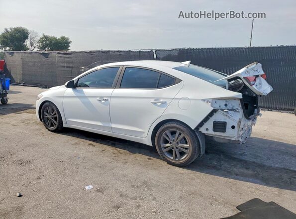 5NPD84LF2HH205223 2017 HYUNDAI ELANTRA Белый Задняя левая четверть
