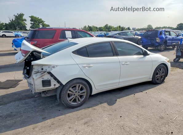 5NPD84LF2HH205223 2017 HYUNDAI ELANTRA Белый Задняя правая четверть