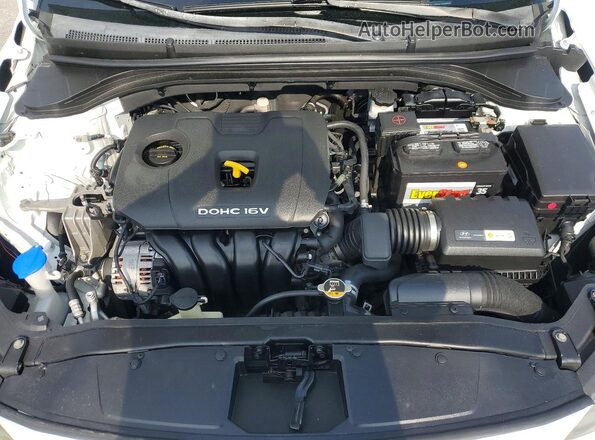 5NPD84LF2HH205223 2017 HYUNDAI ELANTRA Белый Вид задней части салона