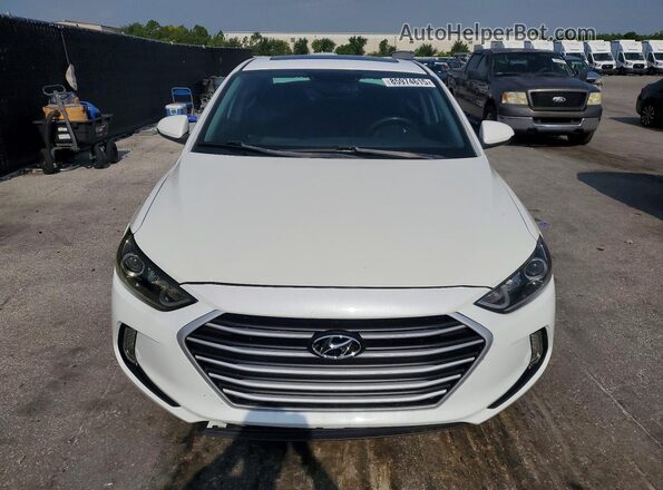 5NPD84LF2HH205223 2017 HYUNDAI ELANTRA Белый Вид спереди