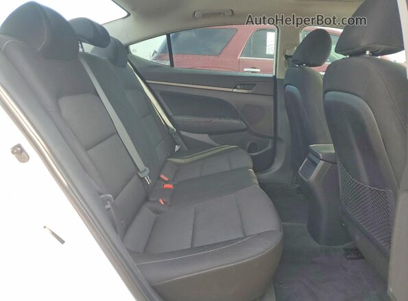 5NPD84LF2HH205223 2017 HYUNDAI ELANTRA Белый Вид задних сидений