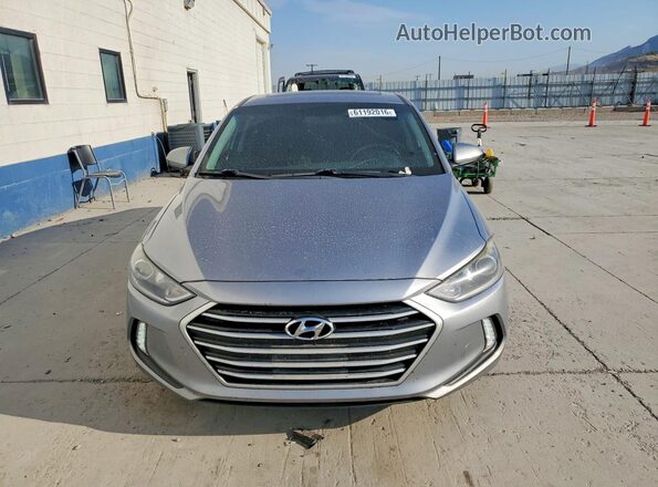 5NPD84LF2HH209689 2017 HYUNDAI ELANTRA Gray Вид спереду