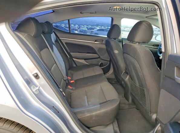 5NPD84LF2HH209689 2017 HYUNDAI ELANTRA Gray Вид задніх сидінь