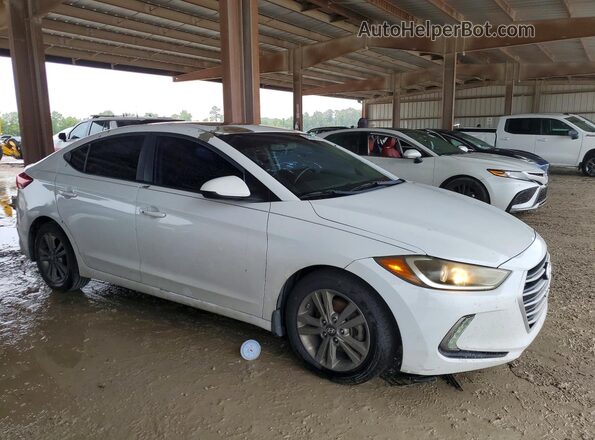 5NPD84LF2JH221797 2018 HYUNDAI ELANTRA White Delantero derecho