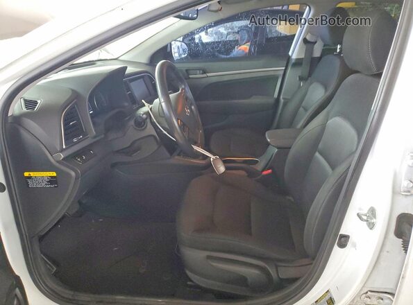5NPD84LF2JH221797 2018 HYUNDAI ELANTRA White Vista interior delantera