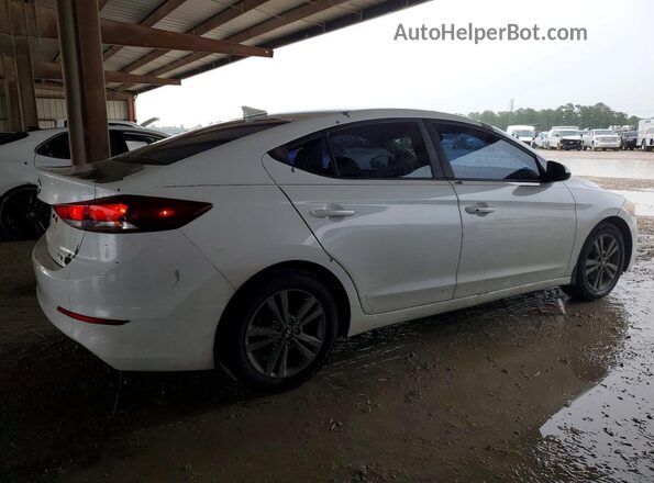 5NPD84LF2JH221797 2018 HYUNDAI ELANTRA White Trasero derecho