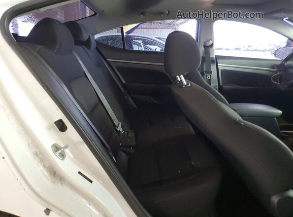 5NPD84LF2JH221797 2018 HYUNDAI ELANTRA White Vista de los asientos traseros