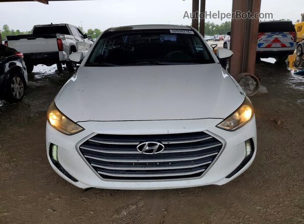 5NPD84LF2JH221797 2018 HYUNDAI ELANTRA White Vista frontal