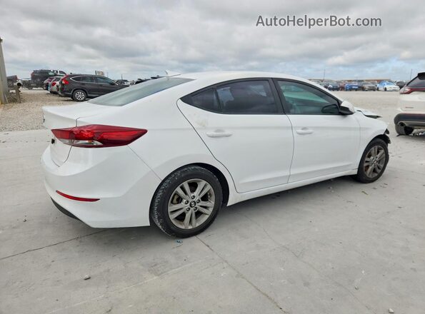 5NPD84LF2JH230371 2018 HYUNDAI ELANTRA White Trasero derecho