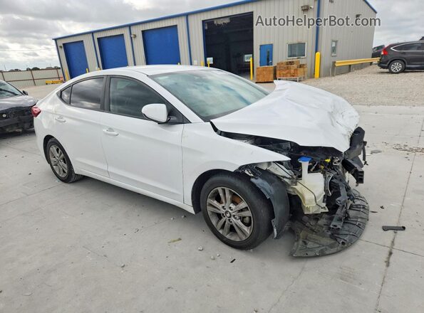 5NPD84LF2JH230371 2018 HYUNDAI ELANTRA White Delantero derecho