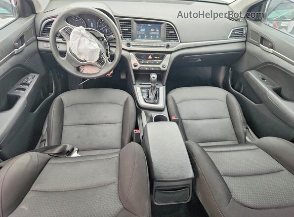 5NPD84LF2JH230371 2018 HYUNDAI ELANTRA White Vista del salpicadero