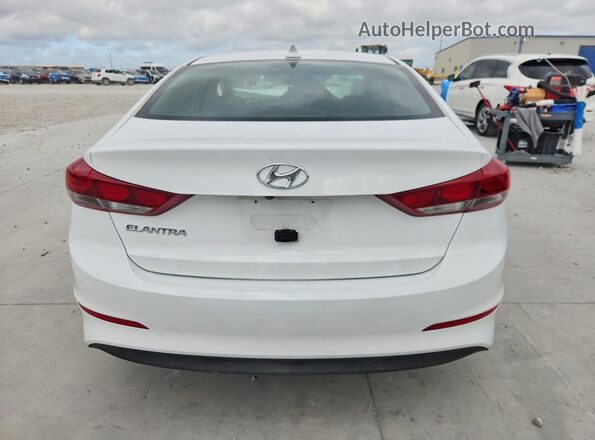5NPD84LF2JH230371 2018 HYUNDAI ELANTRA White Vista trasera