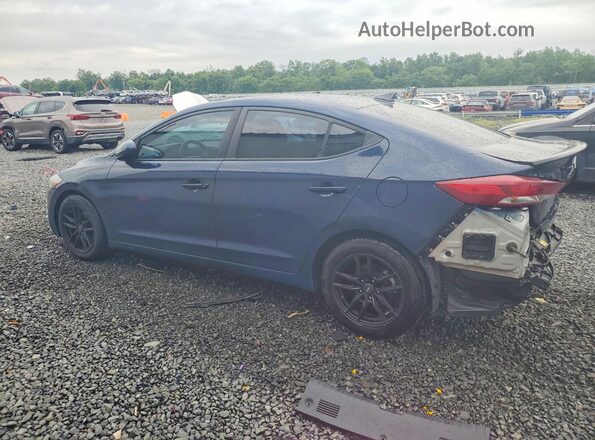 5NPD84LF2JH233934 2018 HYUNDAI ELANTRA Синий Задняя левая четверть