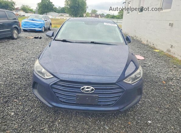 5NPD84LF2JH233934 2018 HYUNDAI ELANTRA Синий Вид спереди