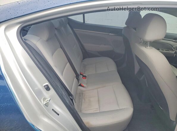 5NPD84LF2JH233934 2018 HYUNDAI ELANTRA Синий Вид задних сидений