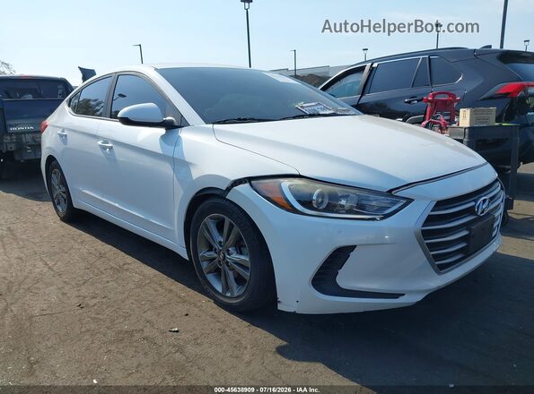 5NPD84LF2JH237465 2018 HYUNDAI ELANTRA White Vista frontal