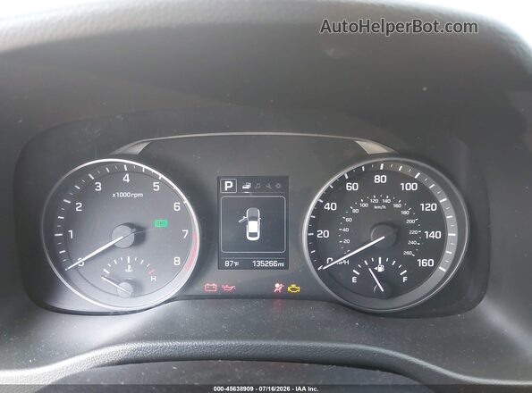 5NPD84LF2JH237465 2018 HYUNDAI ELANTRA White Vista de los asientos traseros