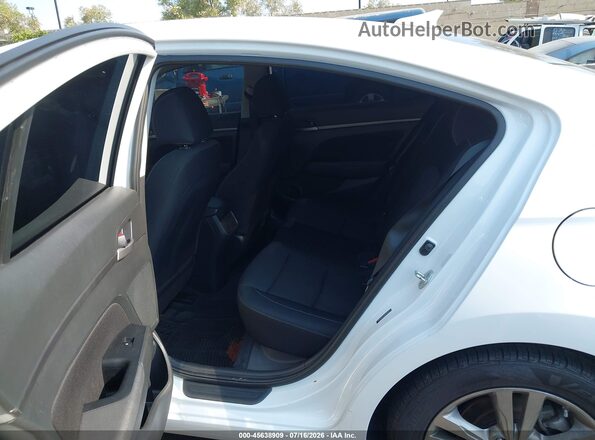 5NPD84LF2JH237465 2018 HYUNDAI ELANTRA White Vista de la etiqueta del VIN