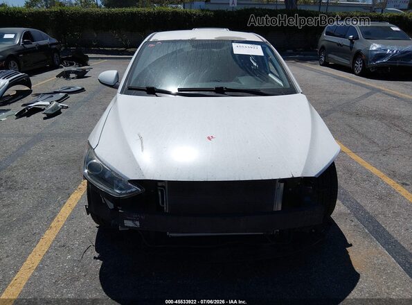 5NPD84LF2JH256159 2018 HYUNDAI ELANTRA White Вид задньої частини салону