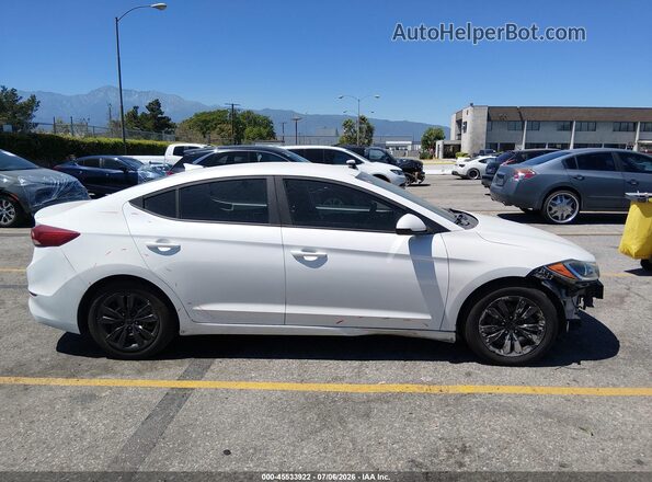 5NPD84LF2JH256159 2018 HYUNDAI ELANTRA White Панорамний вид салону 360°