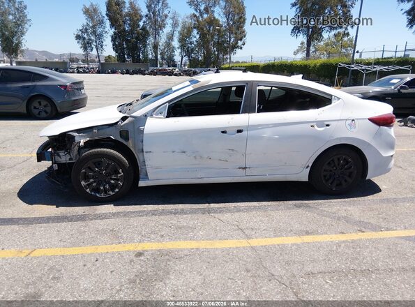 5NPD84LF2JH256159 2018 HYUNDAI ELANTRA White 