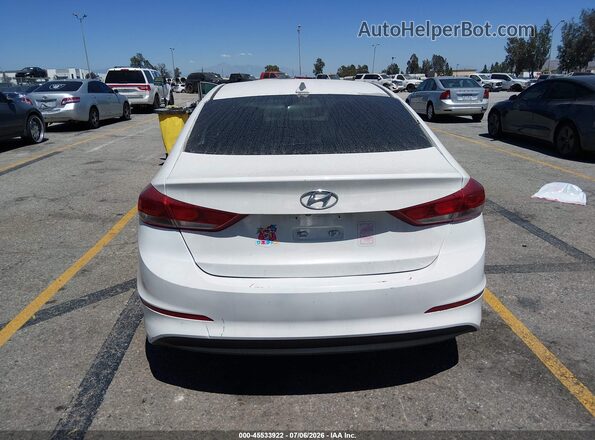 5NPD84LF2JH256159 2018 HYUNDAI ELANTRA White 