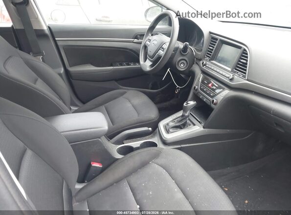 5NPD84LF2JH279120 2018 HYUNDAI ELANTRA White Вид салону спереду