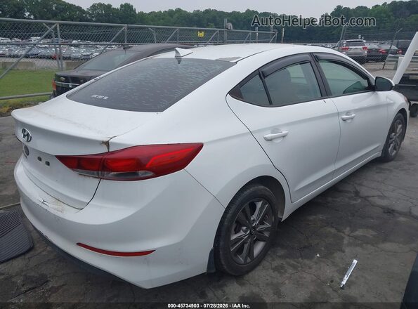 5NPD84LF2JH279120 2018 HYUNDAI ELANTRA White Задня права чверть