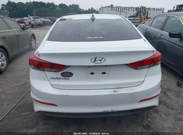 5NPD84LF2JH279120 2018 HYUNDAI ELANTRA White 