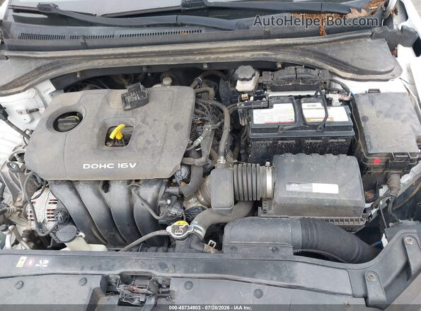 5NPD84LF2JH279120 2018 HYUNDAI ELANTRA White Вид ззаду
