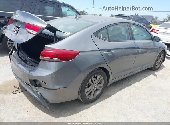 5NPD84LF2JH282745 2018 HYUNDAI ELANTRA Gray Tył prawy