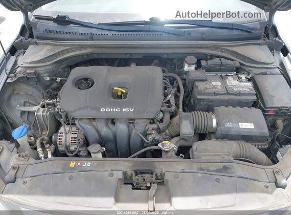 5NPD84LF2JH282745 2018 HYUNDAI ELANTRA Gray Widok z tyłu
