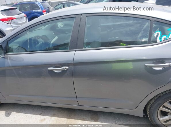 5NPD84LF2JH282745 2018 HYUNDAI ELANTRA Gray Widok wnętrza 360 stopni