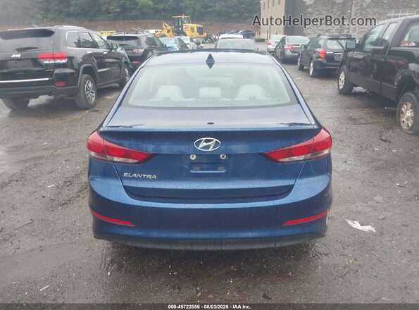 5NPD84LF2JH287153 2018 HYUNDAI ELANTRA Синий 