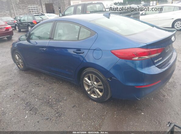 5NPD84LF2JH287153 2018 HYUNDAI ELANTRA Синий Панорамный вид салона 360°