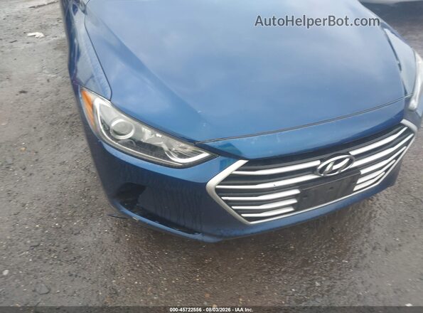 5NPD84LF2JH287153 2018 HYUNDAI ELANTRA Синий Вид спереди